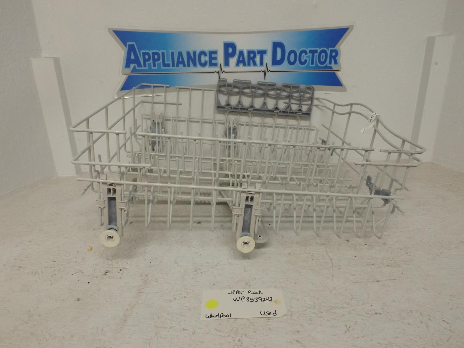 Whirlpool Dishwasher WP8539242 Upper Dish Rack Used Whirlpool Dishwasher WP8539242 Upper Dish Rack Used